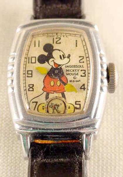 ingersoll replica mickey mouse watch|original mickey mouse watch 1939.